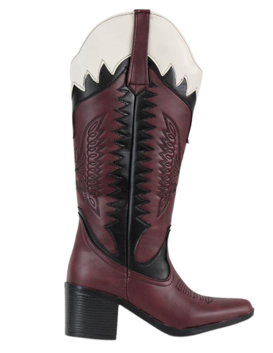 Bota cowboy abajo de la rodilla para mujer Bota cowboy abajo de la rodilla para mujer