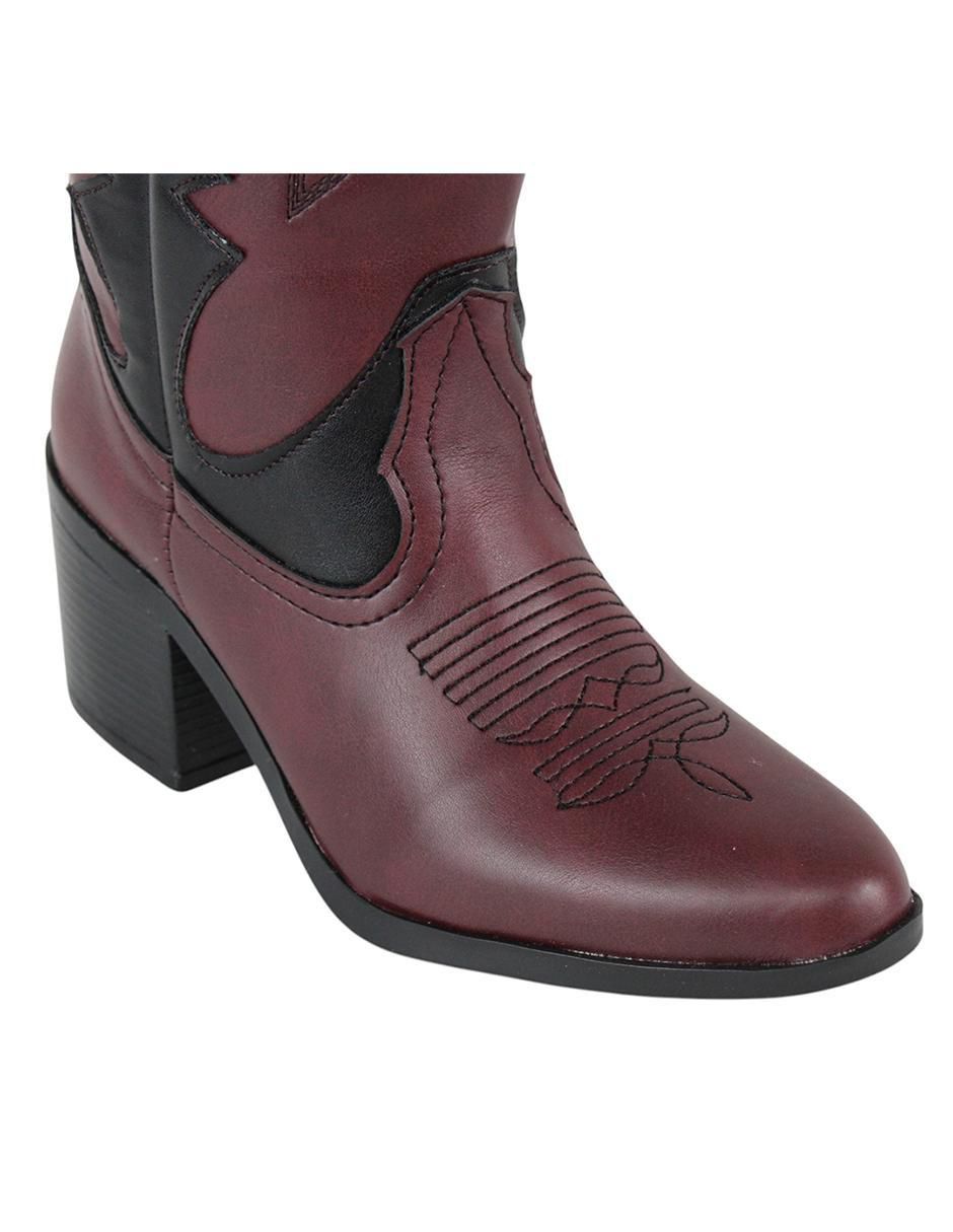 Bota cowboy abajo de la rodilla Kuali Shoes para mujer