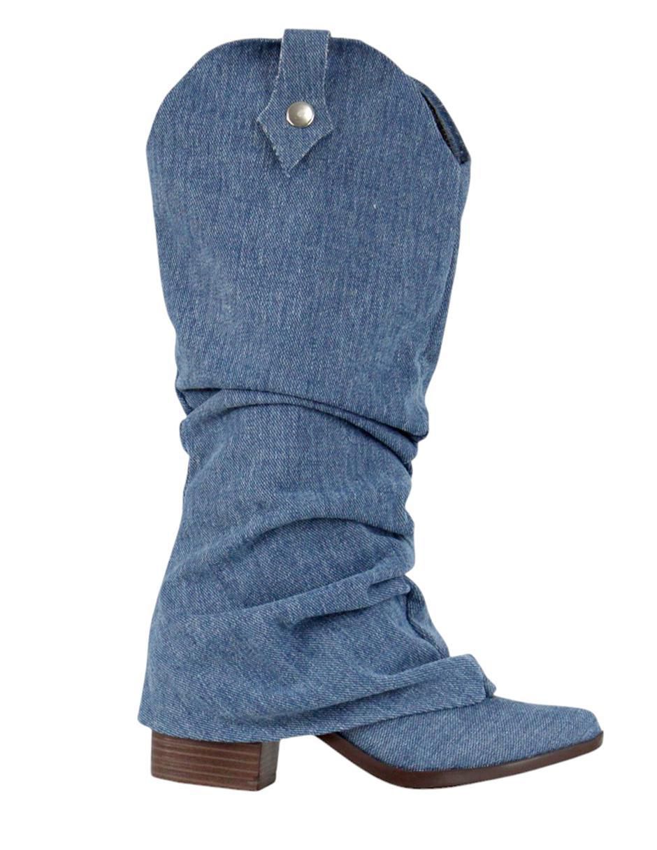 Bota cowboy abajo de la rodilla para mujer Bota cowboy abajo de la rodilla para mujer