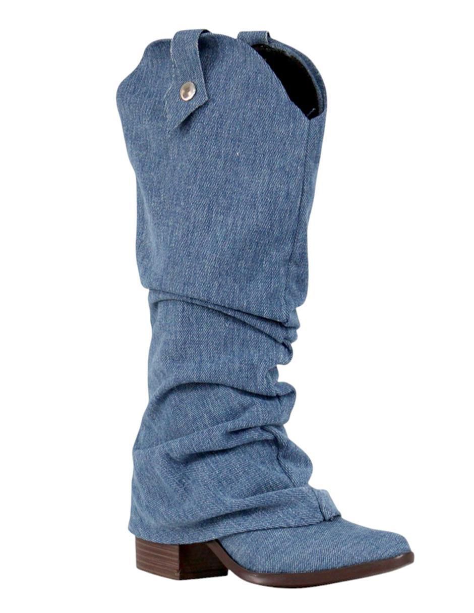 Bota cowboy abajo de la rodilla para mujer 2