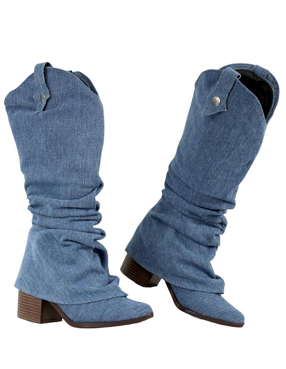 Bota cowboy abajo de la rodilla para mujer 3