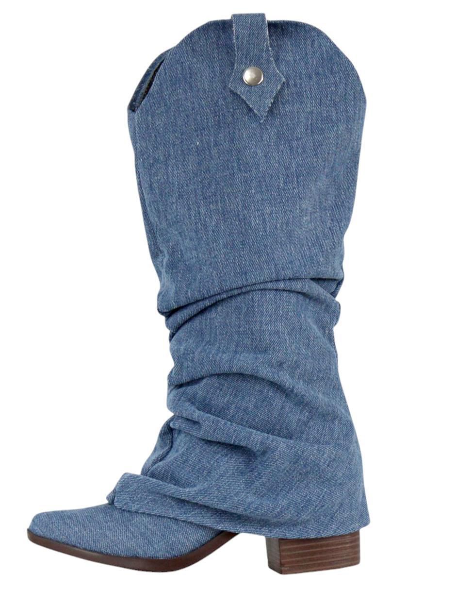 Bota cowboy abajo de la rodilla para mujer 4