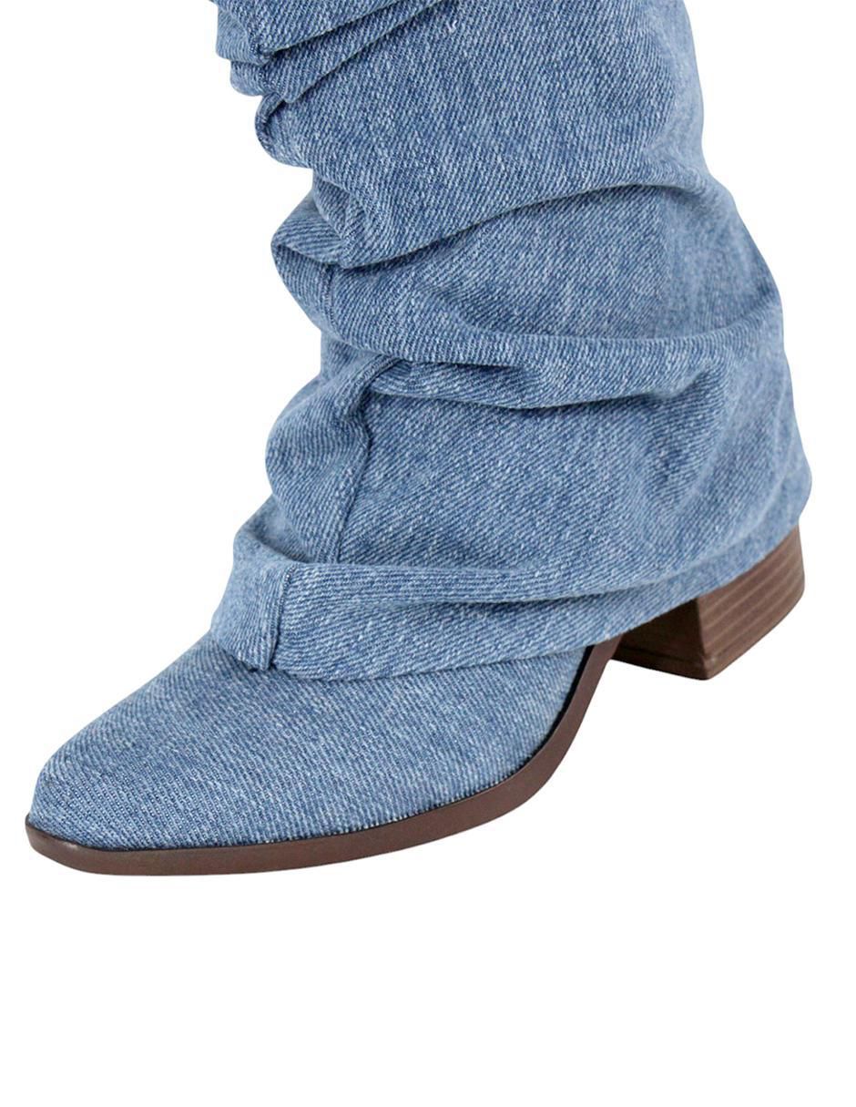 Bota cowboy abajo de la rodilla para mujer 10