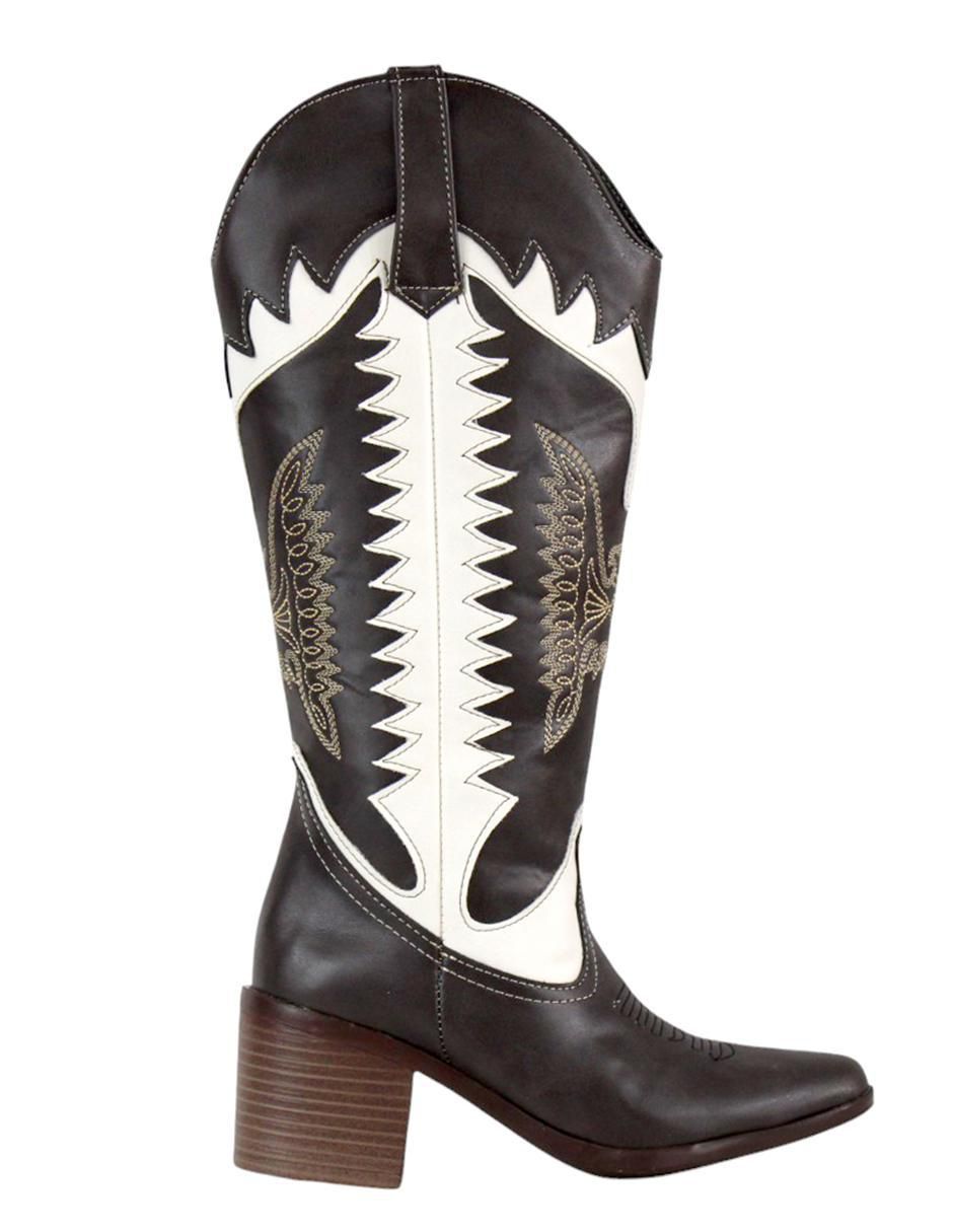 Bota cowboy abajo de la rodilla para mujer Bota cowboy abajo de la rodilla para mujer