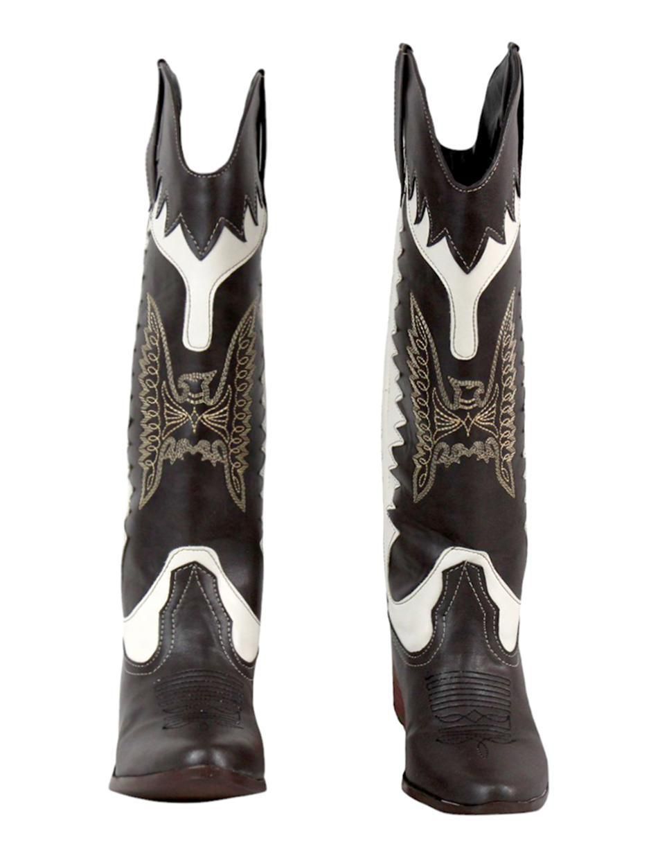 Bota cowboy abajo de la rodilla Kuali Shoes para mujer