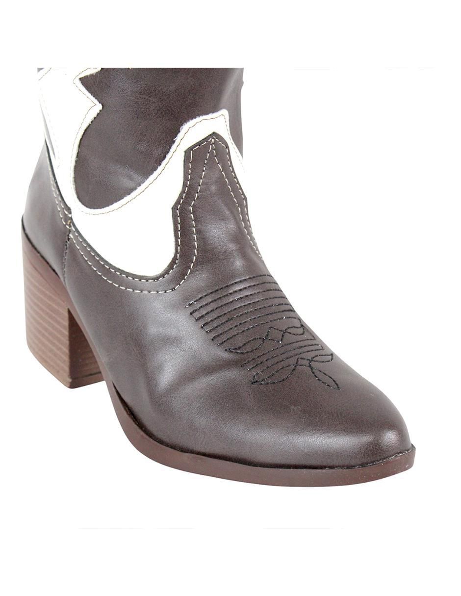 Bota cowboy abajo de la rodilla Kuali Shoes para mujer