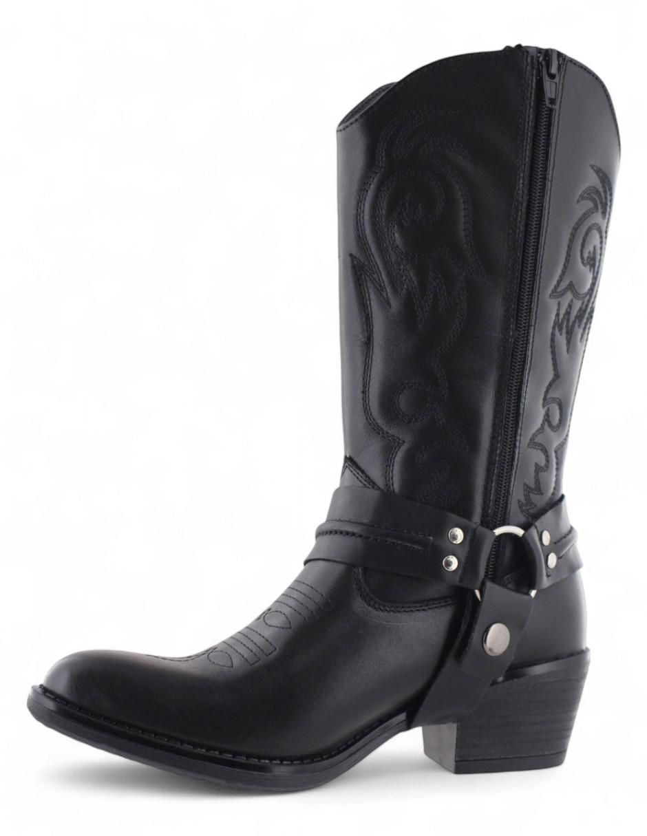 Bota cowboy abajo de la rodilla Hamilton Footwear Dakota para mujer