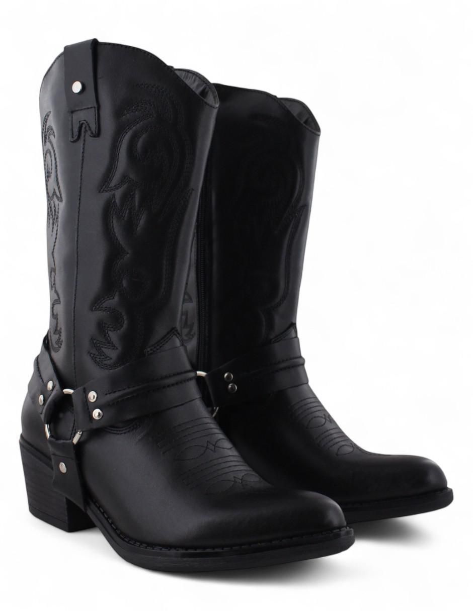 Bota cowboy abajo de la rodilla Hamilton Footwear Dakota para mujer