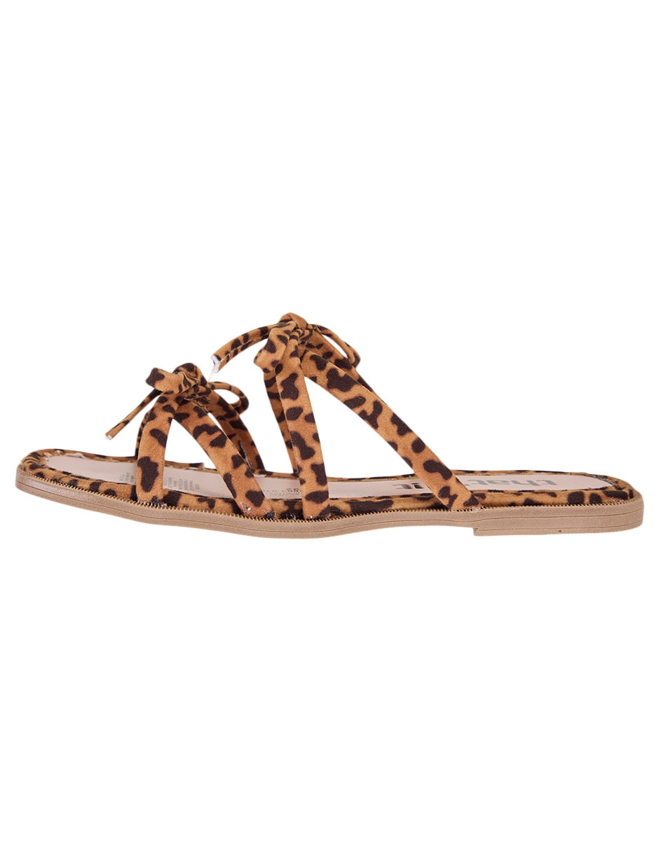 Sandalia Animal Print para mujer