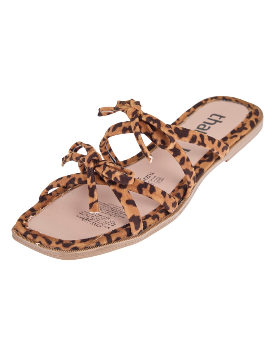Sandalia Animal Print para mujer 7