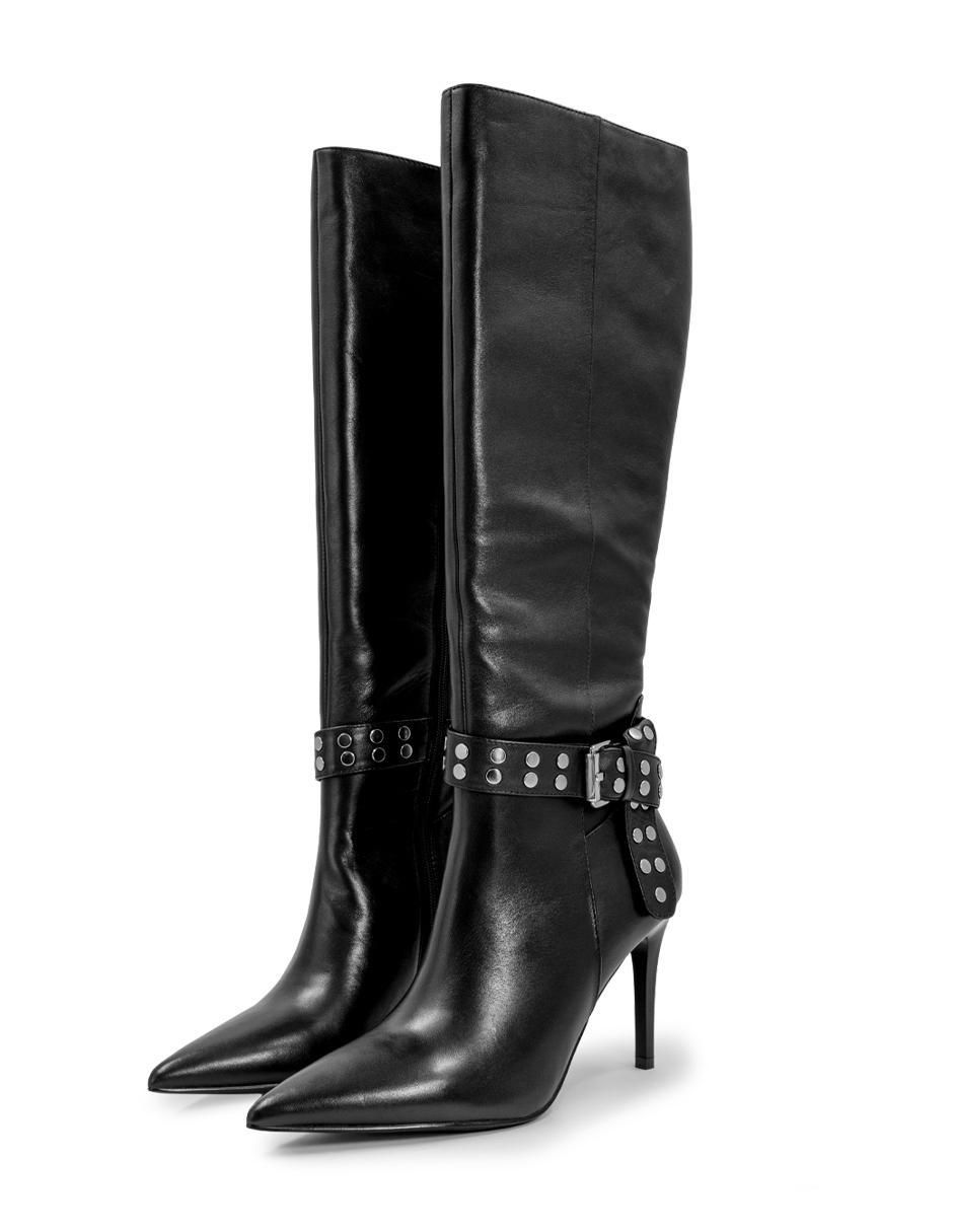 Bota arriba de la rodilla new motifs de piel para mujer 2