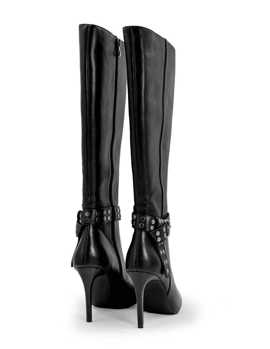 Bota arriba de la rodilla new motifs de piel para mujer 3