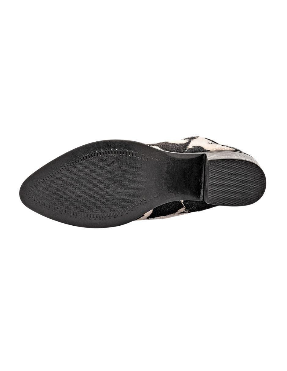 Bota cowboy al tobillo Lady One para mujer