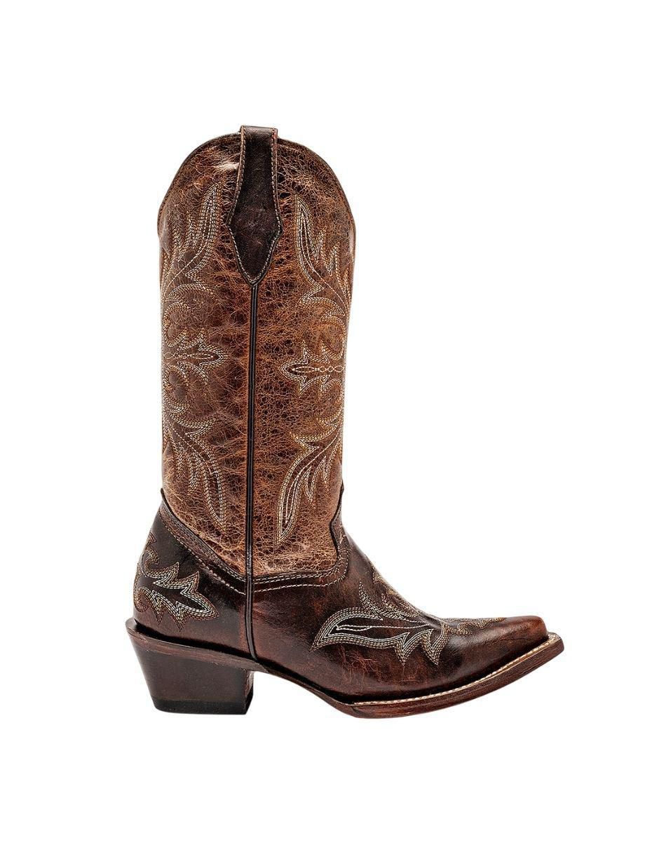 Bota media pierna Trankas Boots de piel para mujer