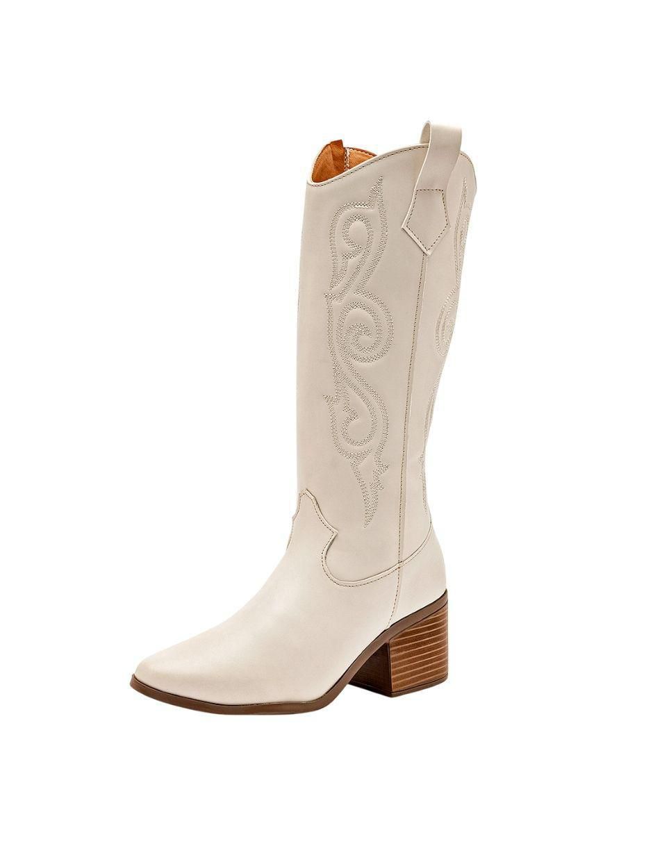 Bota cowboy media pierna para mujer Bota cowboy media pierna para mujer