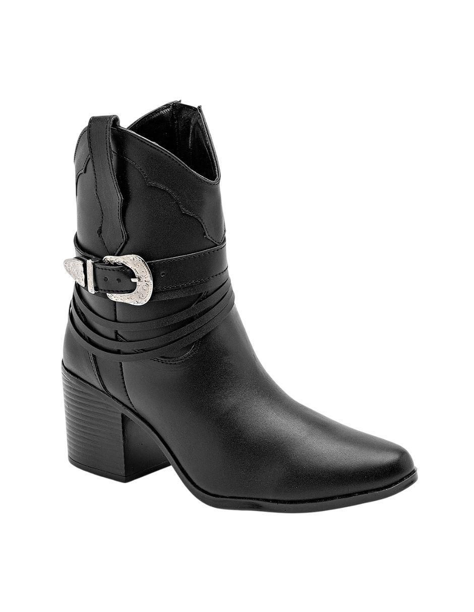 Bota cowboy al tobillo para mujer Bota cowboy al tobillo para mujer
