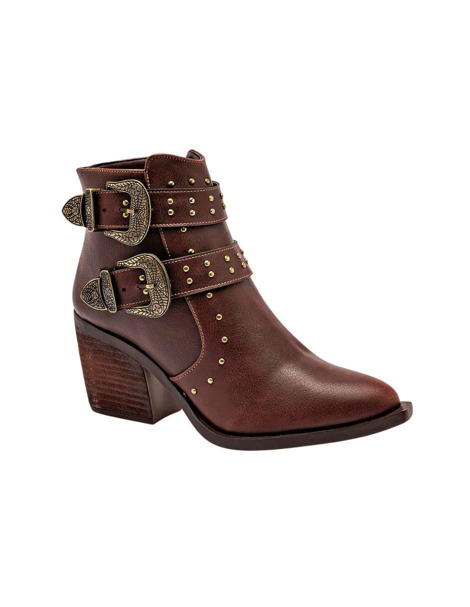 Bota cowboy al tobillo para mujer Bota cowboy al tobillo para mujer