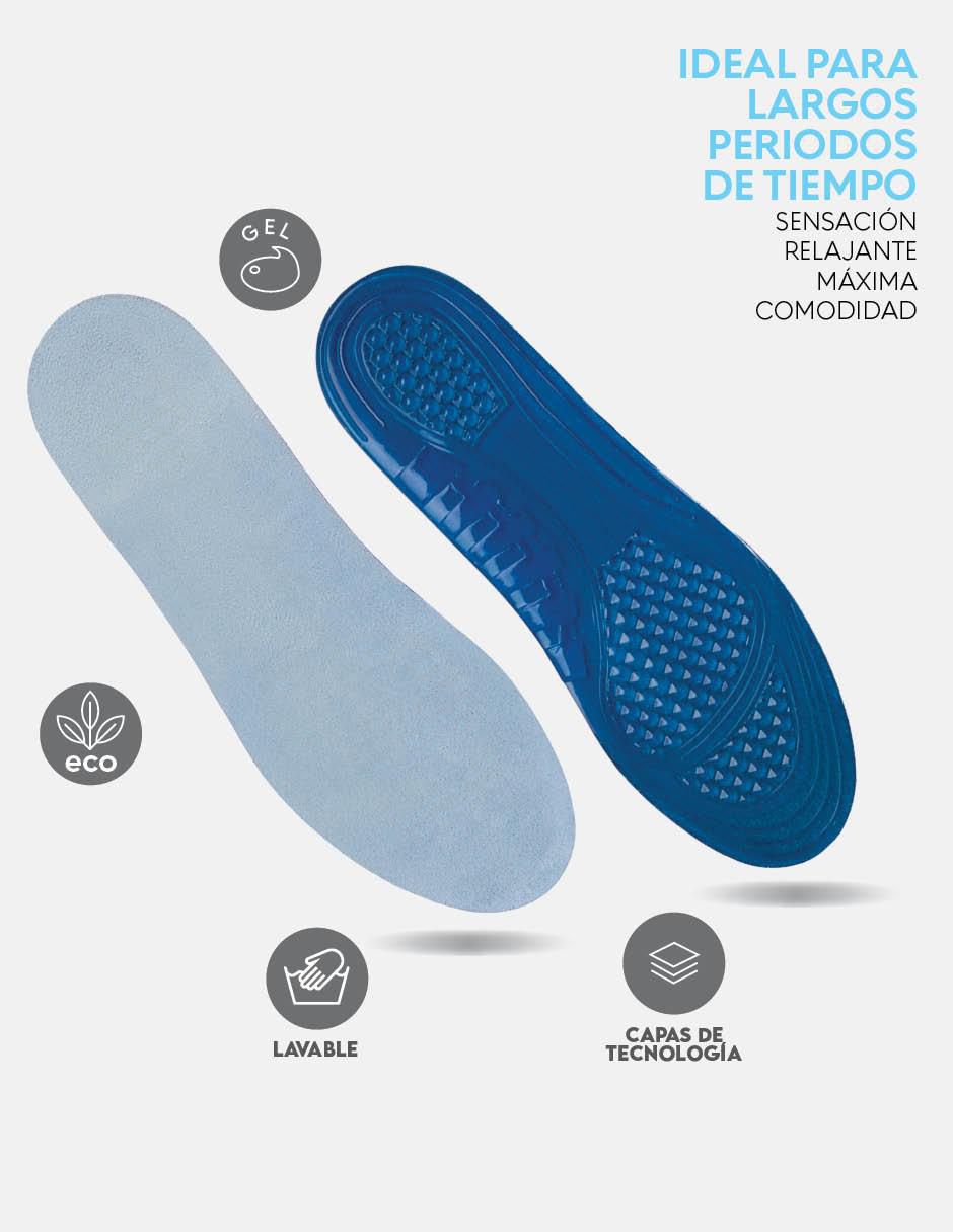 Plantilla ortopédica comfort star de gel
