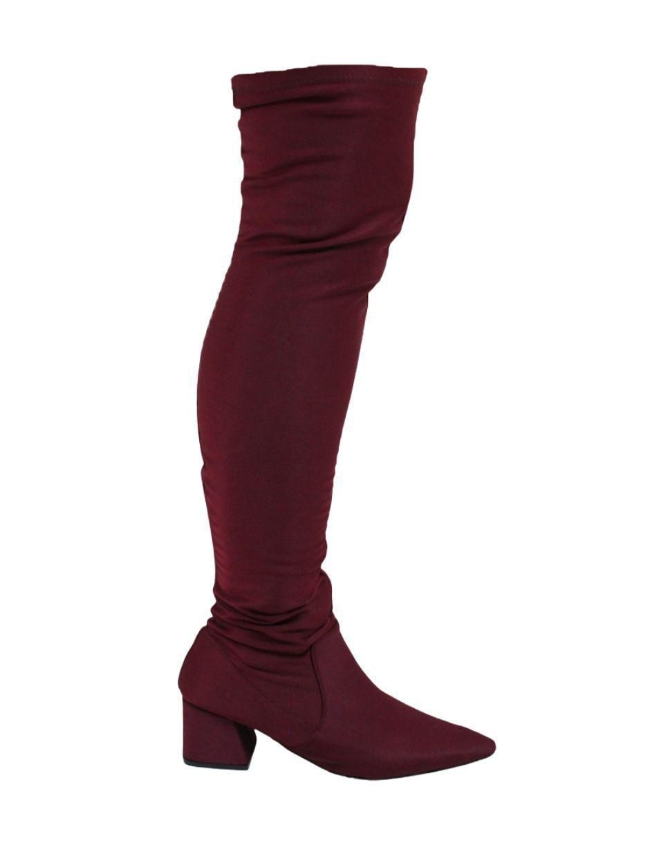 Bota arriba de la rodilla para mujer