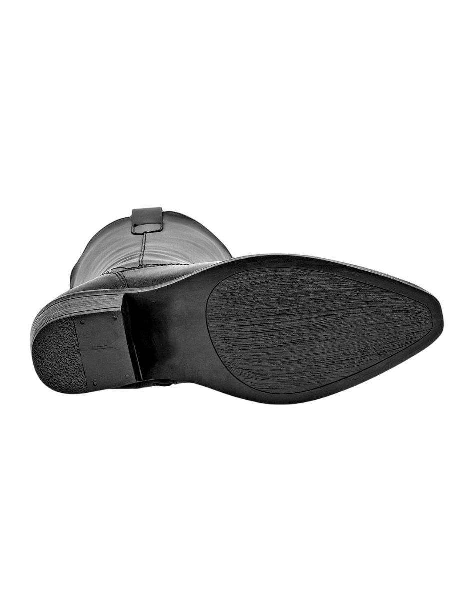 Bota cowboy media pierna Green Love para mujer