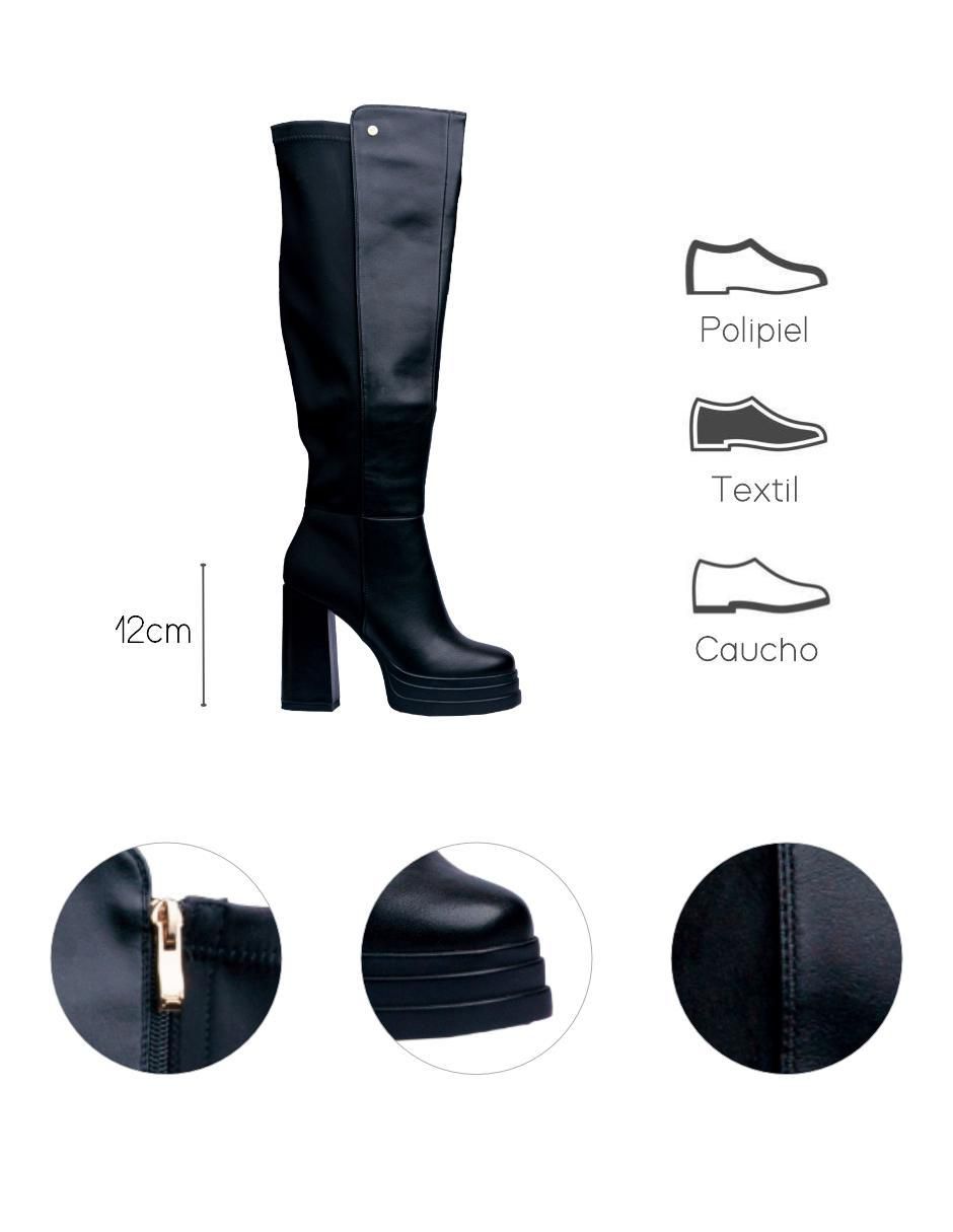 Bota arriba de la rodilla Lob para mujer
