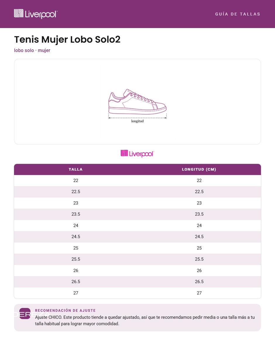 Tenis para mujer