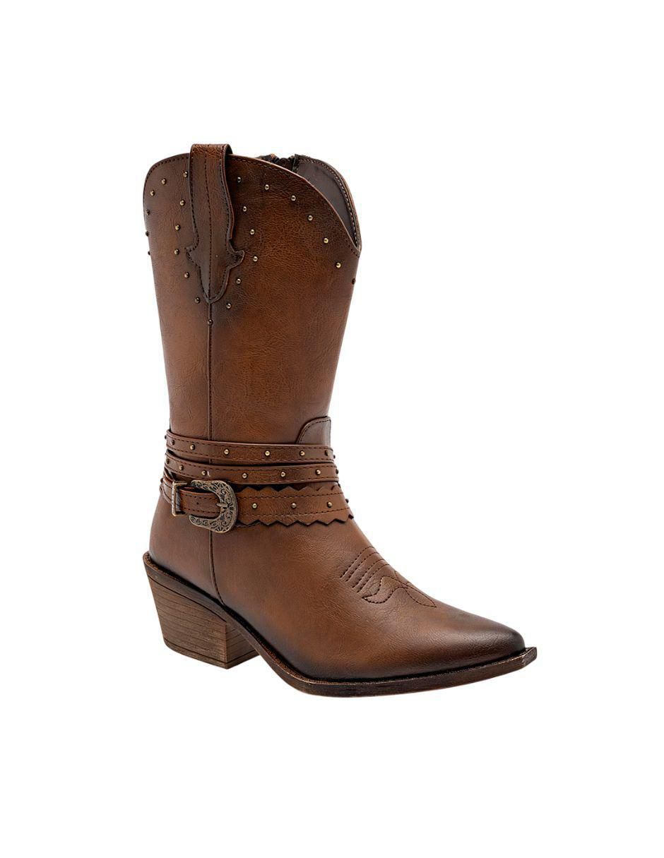 Bota cowboy media pierna para mujer Bota cowboy media pierna para mujer