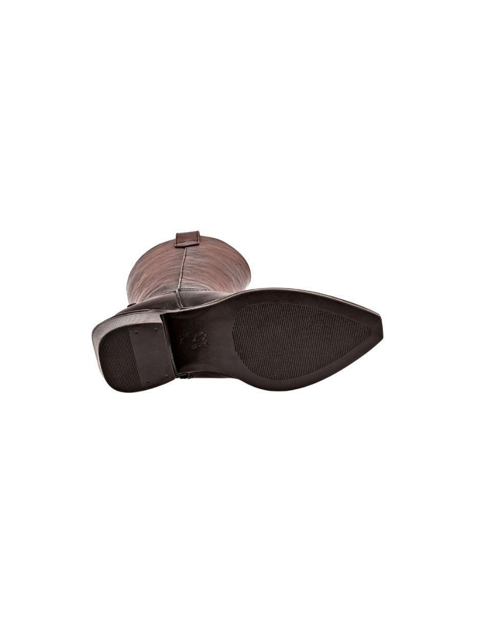 Bota cowboy media pierna Moramora para mujer