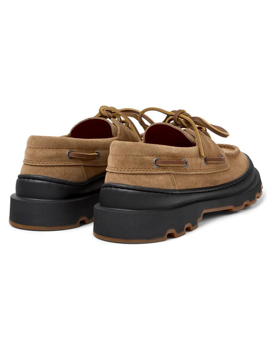 Mocasín de piel para mujer