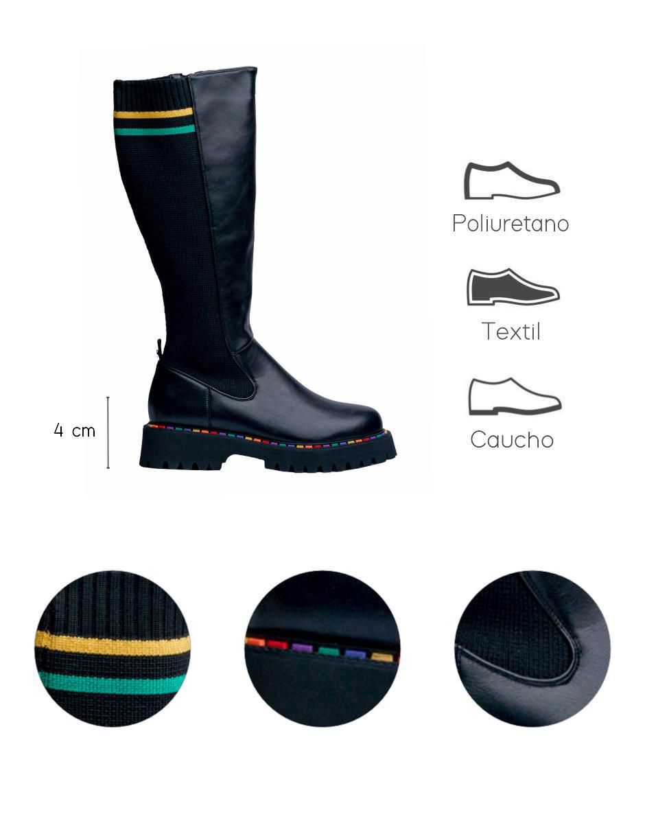 Bota abajo de la rodilla para mujer 7
