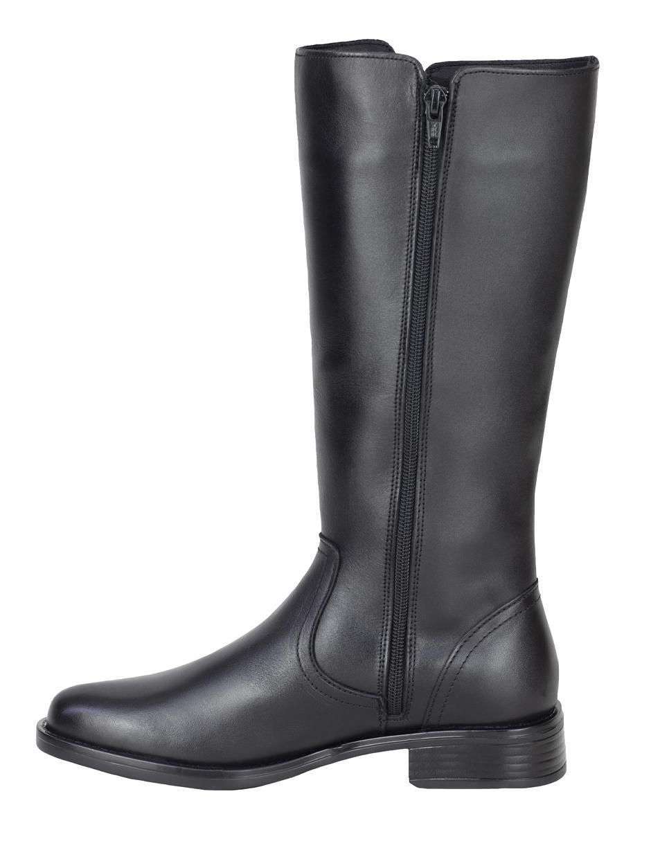 Bota abajo de la rodilla Gino Cherruti de piel para mujer