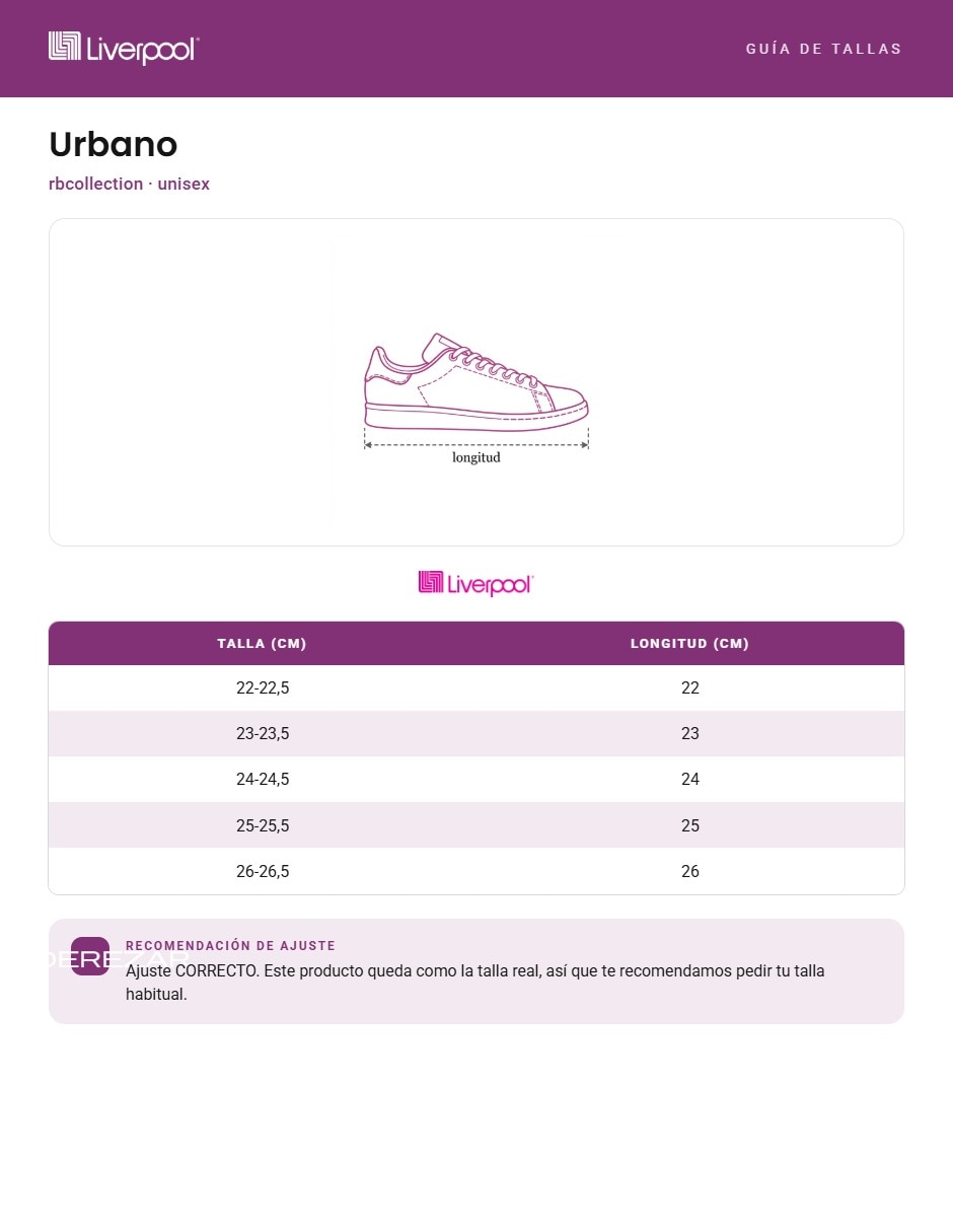 Tenis para mujer