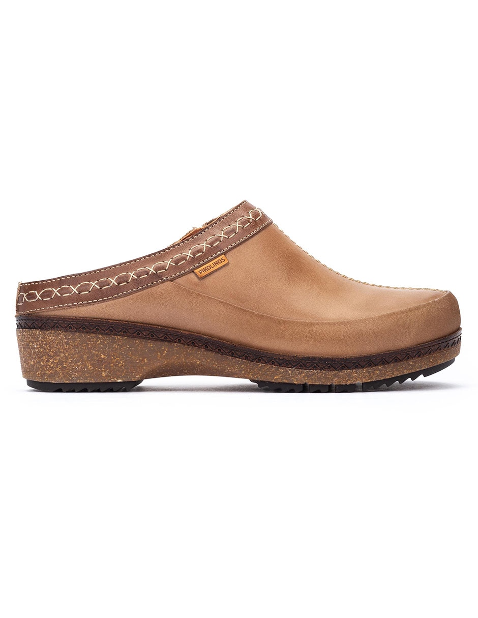 Zueco de piel para mujer Zueco de piel para mujer