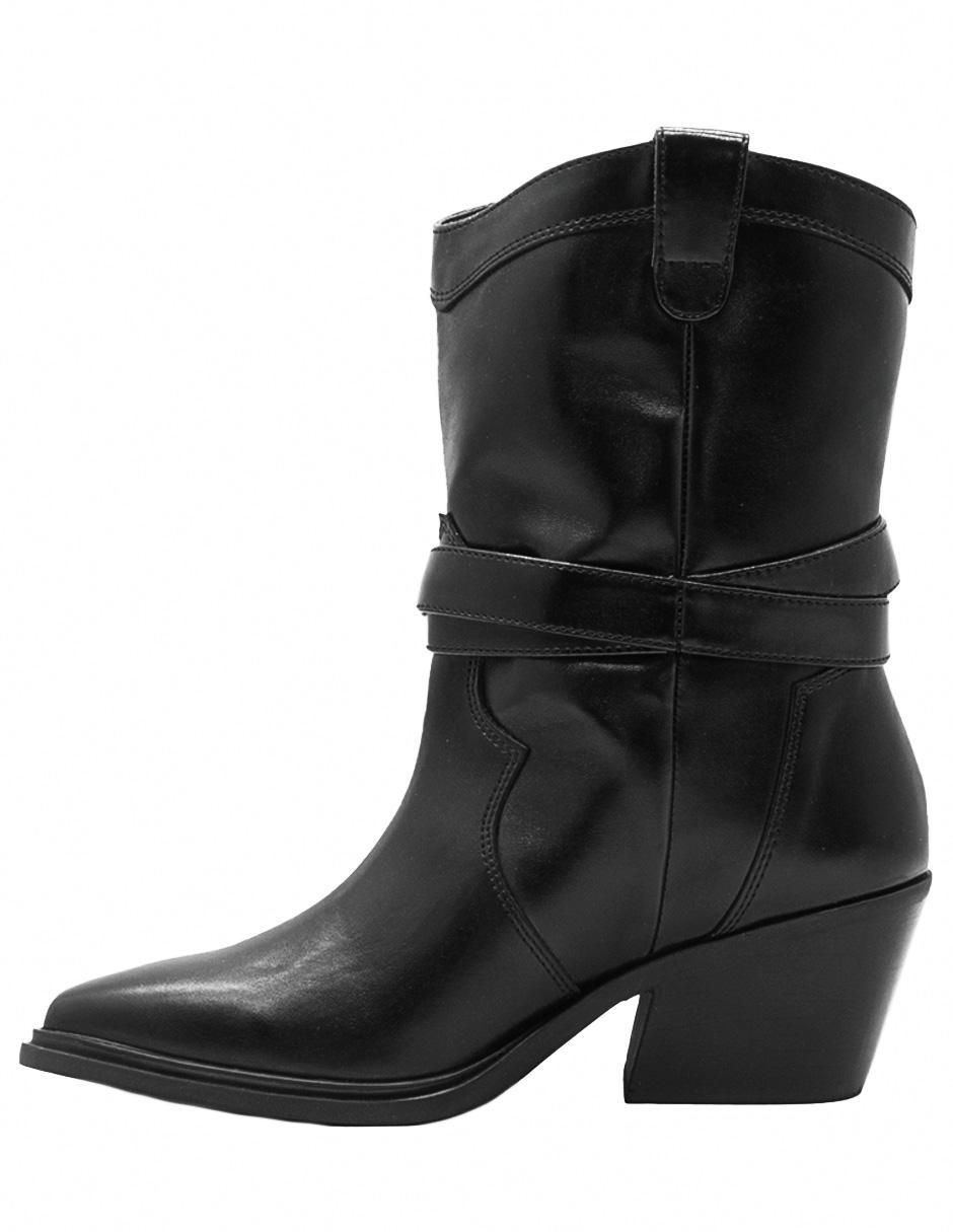 Bota cowboy abajo de la rodilla Unica Western para mujer