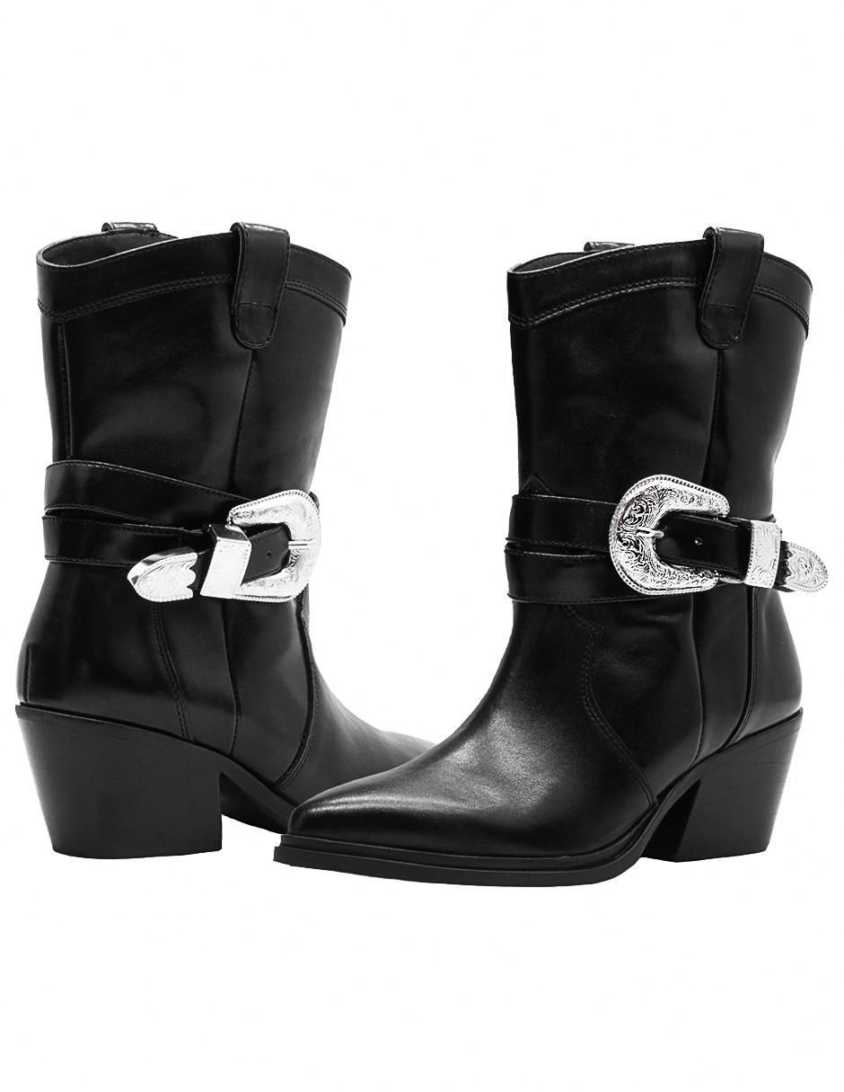 Bota cowboy abajo de la rodilla Unica Western para mujer