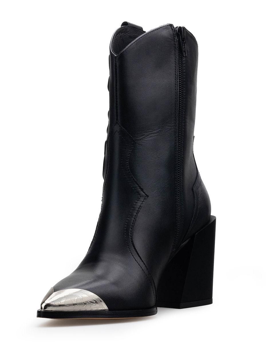 Botín arriba del tobillo Botines de piel para mujer 6