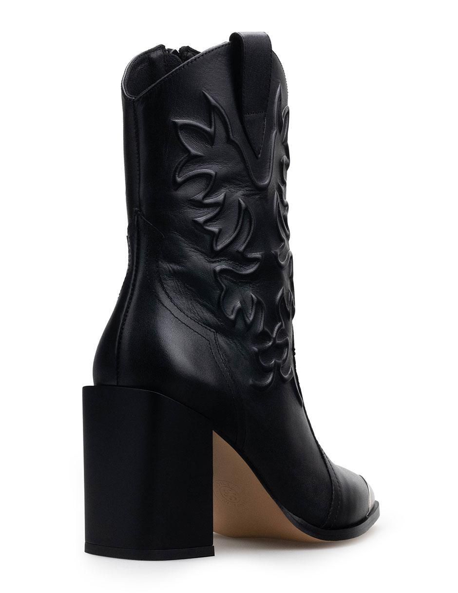 Botín arriba del tobillo Botines de piel para mujer 7