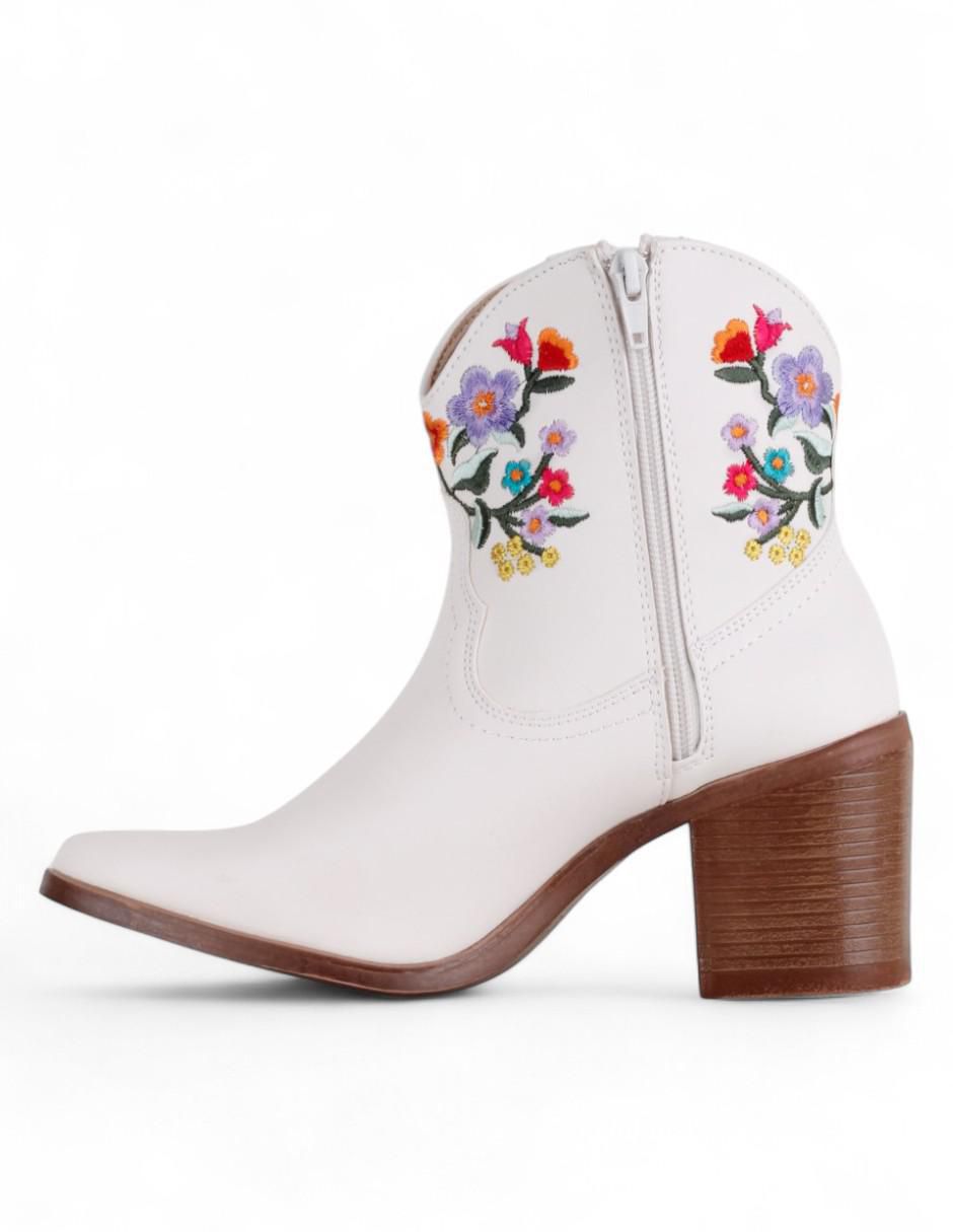 Bota cowboy arriba del tobillo Rbcollection Rbvegano para mujer