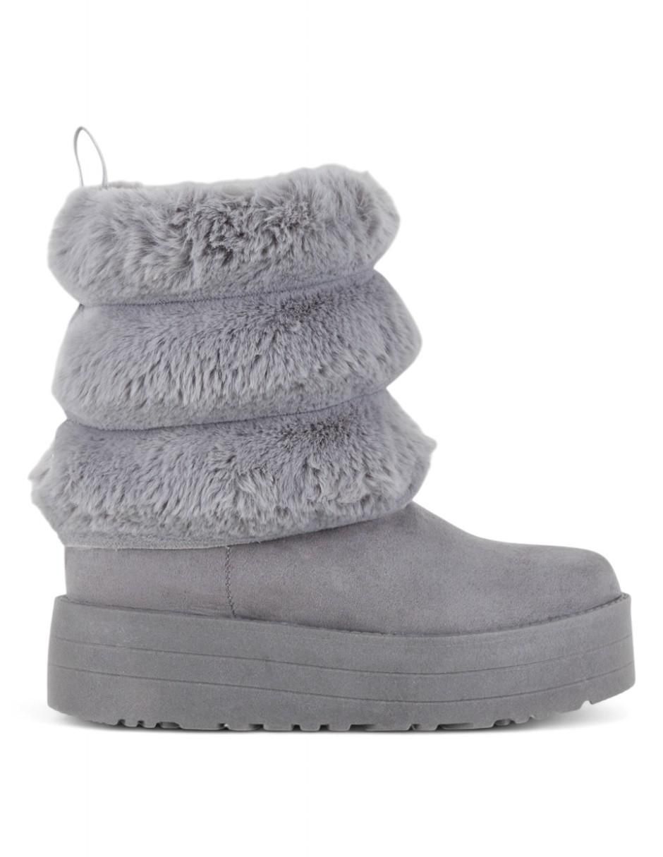 Bota media pierna para mujer