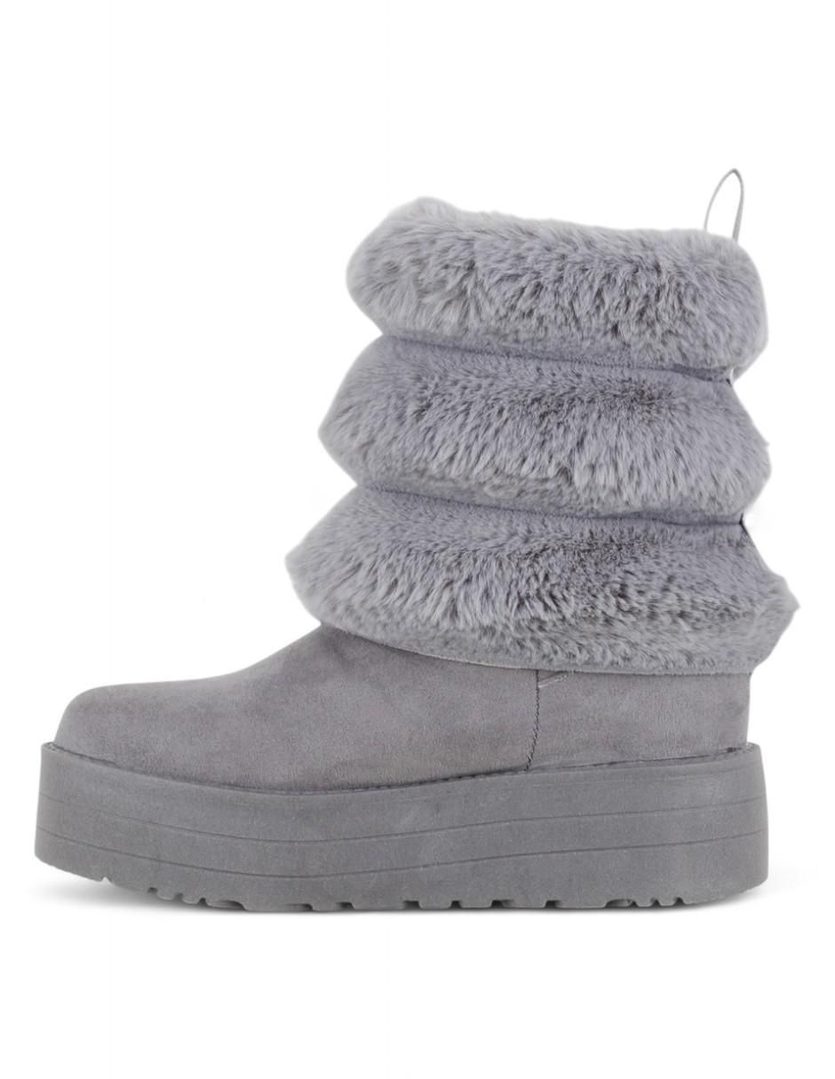 Bota media pierna para mujer