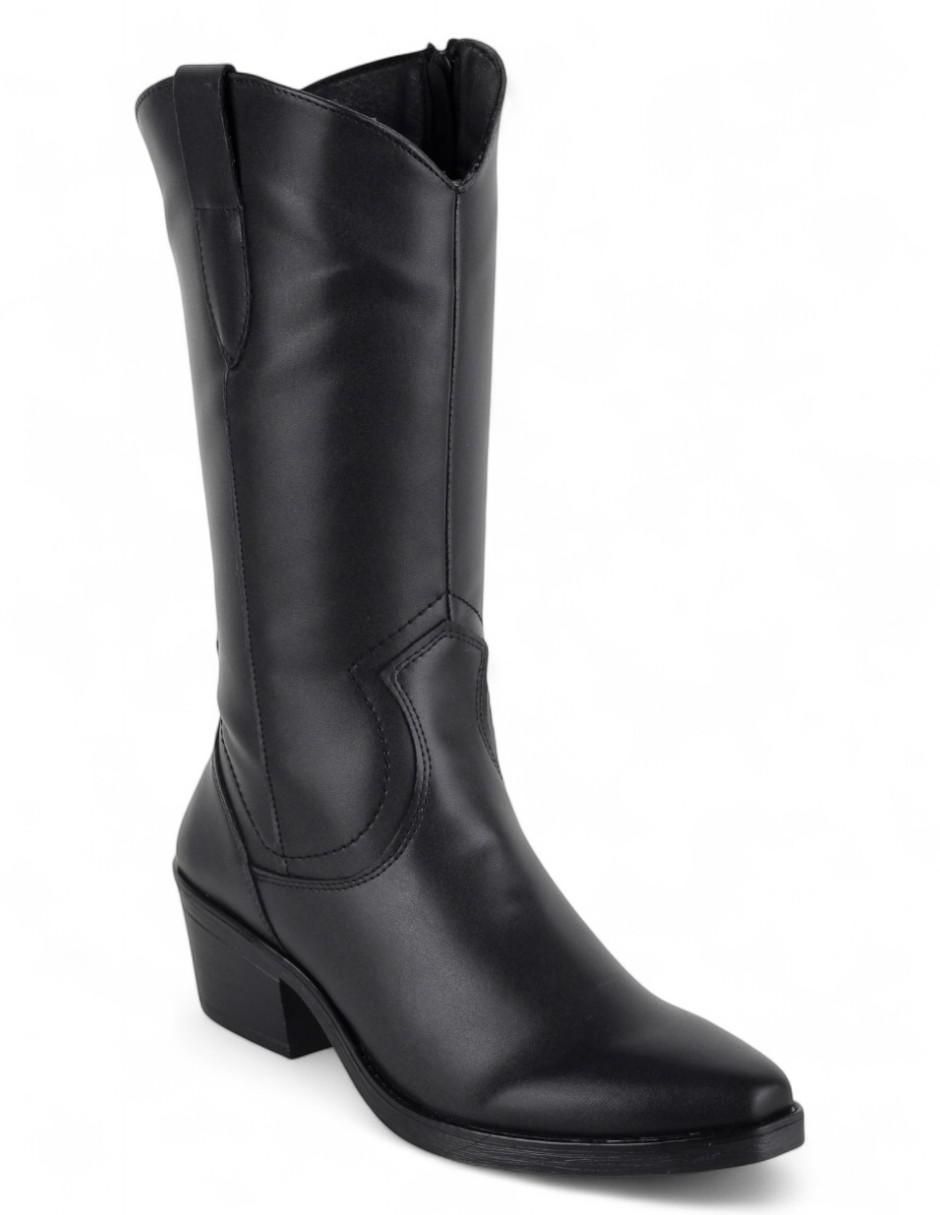Bota cowboy abajo de la rodilla Rbvegano para mujer