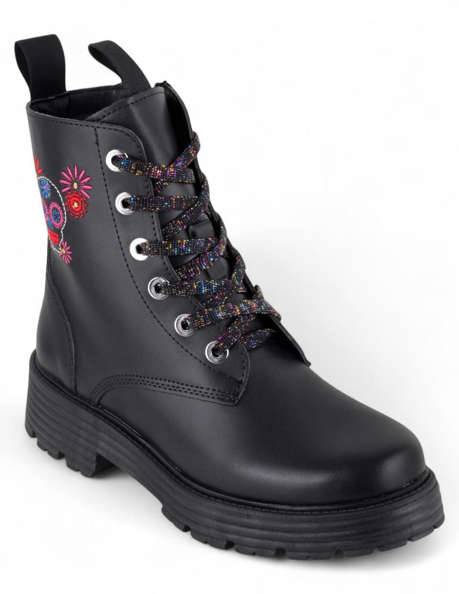 Bota combat arriba del tobillo Rbvegano para mujer