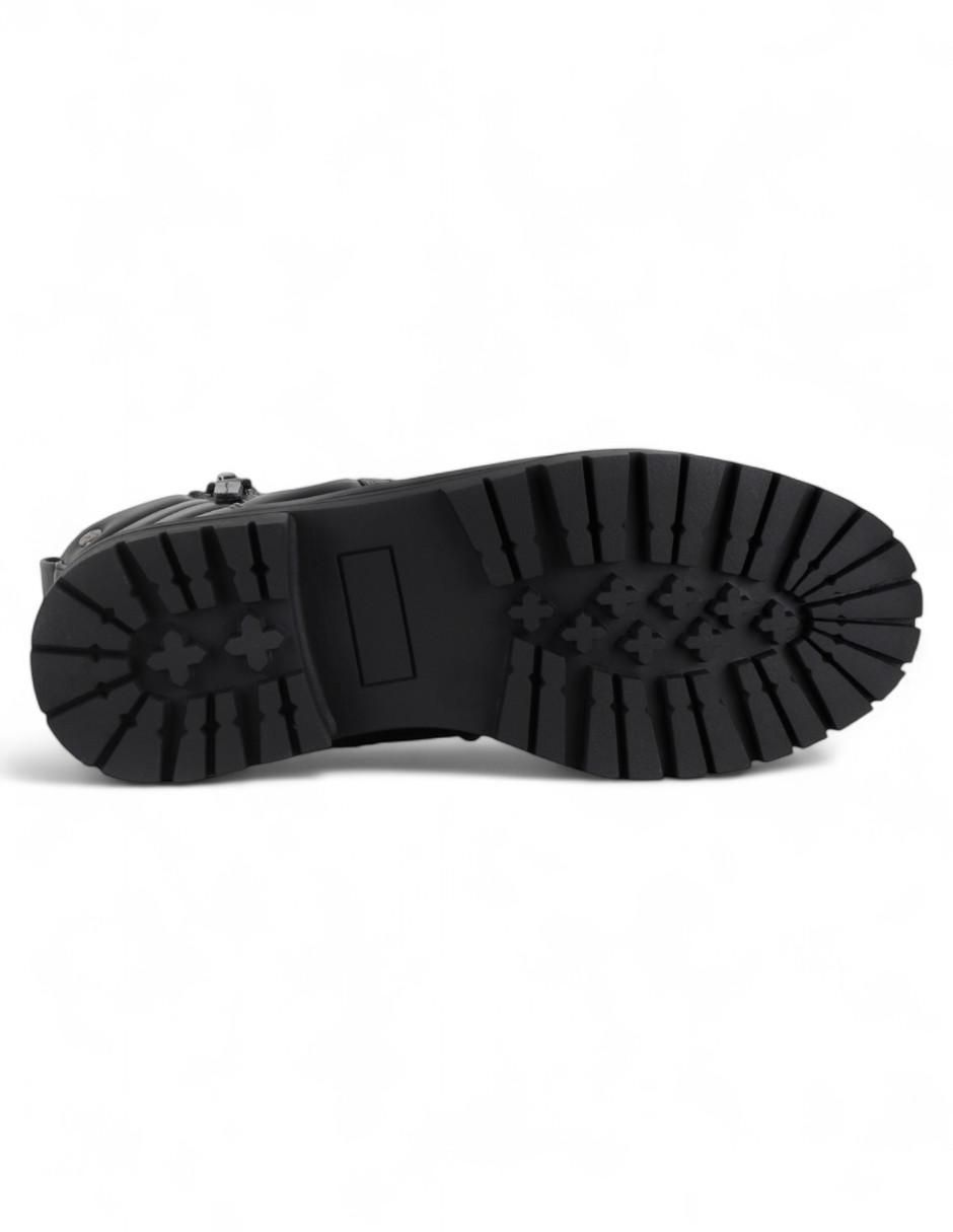 Bota combat arriba del tobillo Rbcollection Rbvegano para mujer