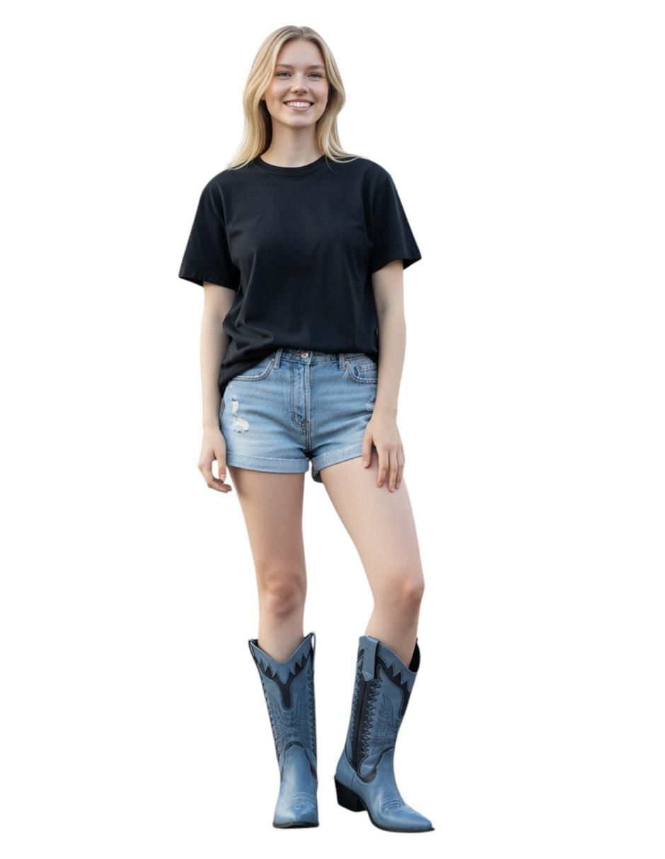 Bota abajo de la rodilla para mujer 9