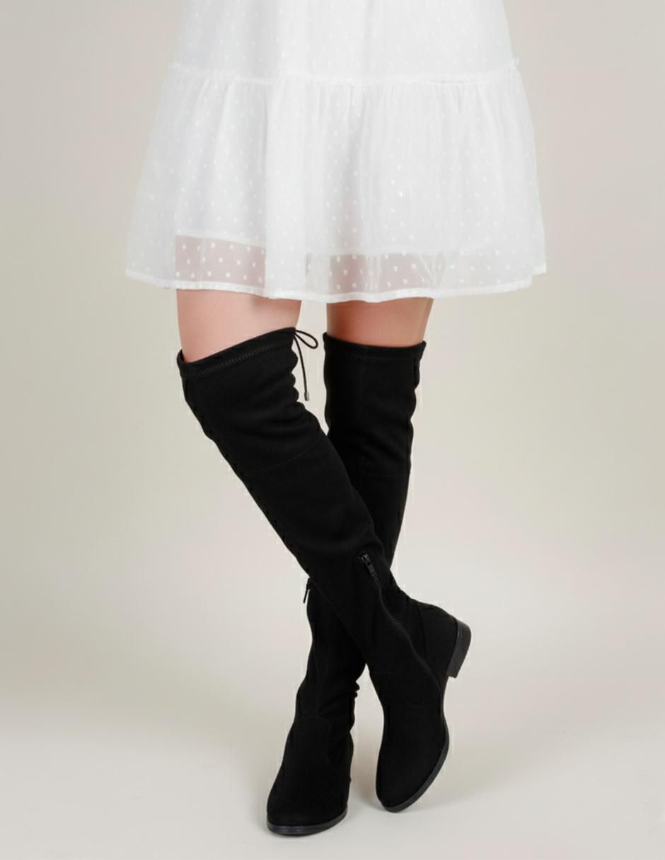 Bota abajo de la rodilla para mujer 5