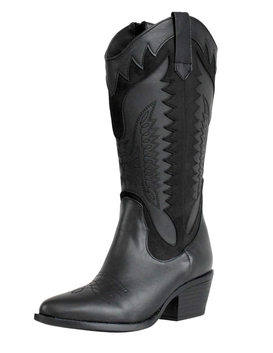 Bota cowboy abajo de la rodilla kuali shoes para mujer