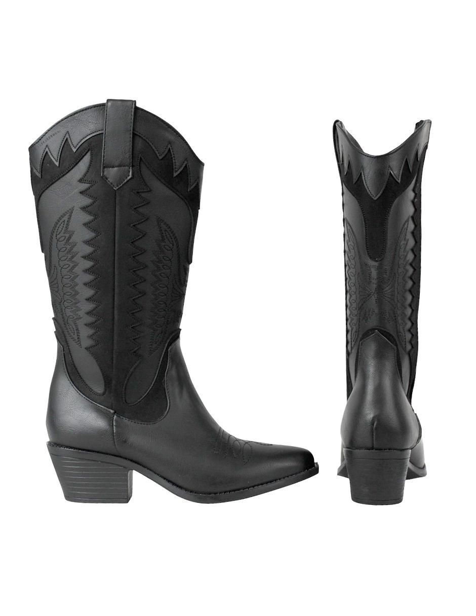 Bota cowboy abajo de la rodilla kuali shoes para mujer