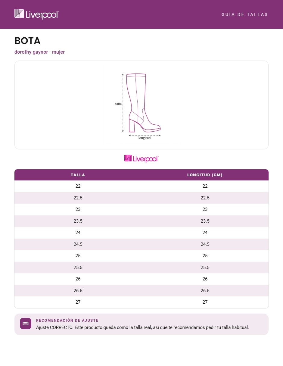 Bota abajo de la rodilla para mujer 6