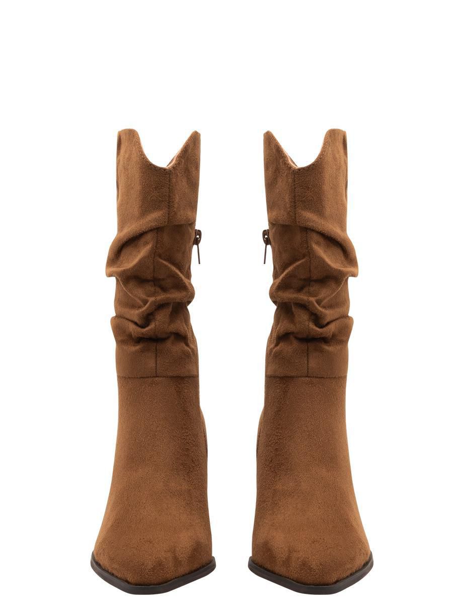 Bota media pierna para mujer