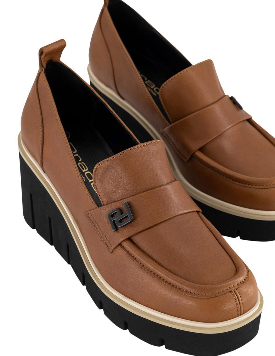 Zapato Prada de piel para mujer